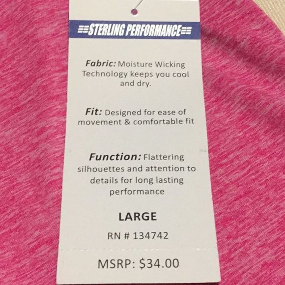 Sterling Performance Fabric Wicking Sport Shirt - Picture 5 of 5